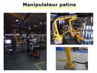 Manipulateur-patins